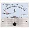 Heschen 85L1-1A - Tester amperometro rettangolare montato su pannello AC 0-1A Classe 2.5, bianco