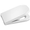 Roca The Gap Supralit A80147000B - Sedile e coperchio per WC a goccia morbida, ricambio originale Perfect Fit, resistente, colore bianco