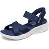 Skechers Ultra Flex 3.0-Never Netter Hands Free Slip-ins, Sandali Donna, Black Mesh/Gore, 36 EU
