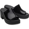 Crocs Donna Brooklyn Slide Heel Sandalo, Black, 41/42 EU