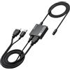 PROZOR Estrattore Audio ARC HDMI a Coaxial/Toslink - Convertitore Audio Digitale con Passthrough Dolby/DTS, Support 192kHz PCM con Copertura in Metallo Cavo Ottico per TV