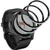 Yieehhow Pellicola Protettiva per Garmin Vivoactive 4S 40mm Vetro Temperato [3 Pezzi], PMMA Film Protettivo Composito, HD/Anti-graffio, 3D Curva Protezione Schermo per Garmin Vivoactive 4S 40mm