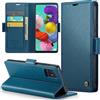 Rerzoiro Cover per Samsung Galaxy A51 4G Custodia Portafoglio [Blocco RFID] Premium Pelle PU Wallet Case Flip Libro con Porta Carte Slot Supporto Flip Case per Samsung Galaxy A51 4G, Blu