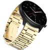 YABZOZ Cinturino Compatibile con Amazfit GTR 2 / GTR 2e / Stratos 3 / GTR 47mm / GTR 3 / GTR3 PRO Metal 22mm Cinturino