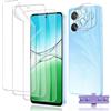 Euukzzea Pellicola Protettiva per OPPO A5 Pro 4G/5G, 3 Pezzi Morbido HD TPU Pellicola e 2 Pezzi Vetro Temperato Fotocamera, Anti Graffio Senza Bolle Protector per OPPO A5 Pro 4G/5G