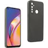 REY Cover in Gel TPU Nera per OPPO REALME 5-5s - 5i - 6i, Ultra Sottile 0,33 mm, Morbido Flessibile, Custodia Silicone