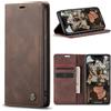 Phernykas Cover per iPhone 11 Libro Pelle Portafoglio, [Porta Carte] [Magnetica] Premium PU Flip Wallet Custodia Cellulare Protection per iPhone 11 Leather Case, Caffè