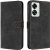 OKZone Cover per OnePlus Nord 2T, Custodia in PU Pelle per OnePlus Nord 2T, Custodia a Libro Protettiva Folio Portafoglio con Chiusura Magnetica e Slot per Carte Wallet Case Flip Cover (Nero)
