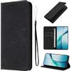 LSPCASA Protettiva Case Per OnePlus Nord CE4 Lite 5G Pelle Artificiale Cover OnePlus Nord CE 4 Lite 5G Con Slot Per Schede OnePlus Nord CE 4 Lite 5G Cover Funzione Supporto Custodia Nero