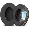 SOULWIT Gel Rinfrescante Cuscinetti Auricolari Ricambio per HyperX Cloud 2/3/1/Alpha/Flight/Stinger/Stinger2/Core/Pro, CloudX Stinger/Flight Series Cuffie