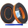 SoloWIT® Cuscinetti Auricolari in Gel di Raffreddamento per Bose, Cuscino Compatibile con QuietComfort 35 (QC35) e Quiet Comfort 35 II (QC35 II)
