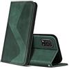 ZONNAVI Cover per Xiaomi Mi 10 Lite 5G, Flip Custodia Pelle PU con [Slot Cart] [Supporto Stand] [Magnetica], Cover a Libro Portafoglio per Xiaomi Mi 10 Lite 5G (Verde)