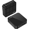 DreamQuest Mini PC con processore Intel N150 prefabbricato con 16 GB DDR4 + SSD M.2 da 512 GB, supporto Three Screen 4 K a 60 Hz, 2 HDMI, DP, USB C 3.2 x1, Dual WiFi, BT 5, LAN Mini Computer Office