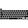 MiNGFi Copritastiera Silicone russo per MacBook Pro 13 M1/M2 A2338 (2020-2023), A2289 (2020), A2251 (2020-2021), Pro 16 A2141 (2019-2021) EU/ISO - Nero
