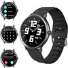 WILLFITME Smartwatch Ultra Uomo Donna con Effettua Risponde Chiamate, 1.43 rotondo 466 * 466 Orologio Fitness Tracker con 100+ Modalità Sport, Sonno, Notifiche WhatsApp, per iOS Android
