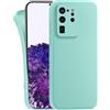 MyGadget Cover per Samsung Galaxy S20 Ultra - Custodia Protettiva in Silicone Morbido - Case TPU Flessibile - Ultra Protezione Antiurto & Antiscivolo Verde Menta