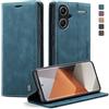 Phernykas Cover per Xiaomi Redmi Note 13 Pro Plus 5G, Flip Libro in Pelle Premium, Wallet Case con Porta Carte, Portafoglio Magnetica,[Antiurtoo][Cavalletto]Custodia per Note 13 Pro Plus 5G, Blu-verde