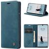 Phernykas Cover per Huawei P30 Pro Libro Pelle Portafoglio, [Porta Carte] [Magnetica] Premium PU Flip Wallet Custodia Cellulare Protection per P30 Pro Leather Case, Blu-verde