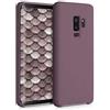 kwmobile Cover per Samsung Galaxy S9 Plus Custodia - Back Case per Smartphone in Silicone TPU - Protezione Gommata - uva
