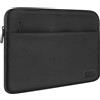 MoKo 9-11 Pollici Tablet Sleeve Borsa Custodia di trasporto per New 11 iPad Air M3, iPad A16 2025, iPad Pro 11 M4/Air M2, iPad Air 5/4/3th, iPad 10/9/8/7th, Nero