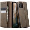 CaseMe Cover per Samsung Galaxy A52S 5G Custodia a Libro Pelle Premium RFID Protezione Portafoglio Magnetica Porta Carte Supporto Flip Case per Samsung Galaxy A52S/A52 4G 5G - Marrone