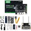 Yahboom Jetson Orin NX 8GB Development Kit 117 Tops WiFi 256GB SSD Ubuntu 22.04 System AI Large Model Heat Dissipation Suitable for Electronic Projects (Orin NX 8GB AI Large Model Kit)