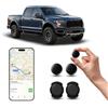 szseynmy GPS Tracker per Auto, Magnetico Nascosto Localizzatore Gps Senza SIM, GPS Auto Localizzatore Compatibile con Apple Find My App per Bambini, Auto, Animali Domestici (2 Nero)