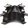SLV Connettore interno SLV Glenos per zoccolo 90 laurea, nero/opaco 214040