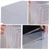 iplusmile 6 pezzi Scatole Porta Scarpe Trasparenti Contenitori Impilabili Plastica PP Capacità Facili da Pulire e Resistenti All Design Clamshell per Organizzazione Semplice Ed Efficiente