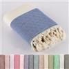 Stark und Weich LUCIDUS Telo Mare -100% Cotone Turco, Asciugamano Antisabbia e Asciugatura Rapida 100 x 200 cm- Leggero e Salvaspazio, Perfetto per Spiaggia, Viaggio, Bagno, Campeggio, Yoga (Blu Navy Diamante)