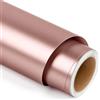 Lya Vinyl Vinile metallico opaco permanente per Cricut, 30.5 cmx1.5 m oro rosa autoadesivo vinile per Cricut e Silhouette Cameo, adesivi per finestre, decorazioni per la casa