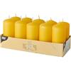 Papstar 10 candele, con diametro di 40-90 mm, di colore giallo oro