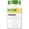 Vit4ever Boro - 3 mg di boro puro per compressa - 365 compresse in un anno di fornitura - Senza additivi indesiderati - Altamente dosato - Vegano