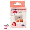 PASQUALI SRL TAPPO AURICOLARE EARPLUG SCUDO IN CERA 6 COPPIE 12 PEZZI ARTICOLO 7EN081