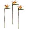 Flair Flower Fiore artificiale di strelitzie, decorazione esotica, per feste a tema hawaiano, decorazione per feste a tema