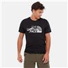 The North Face Mountain Line Tee T-Shirt a Manica Corta con Girocollo, Uomo, Nero (TNF Black), XL