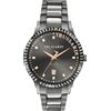 Trussardi T-BENT Orologio Uomo Tempo e data in Acciaio, PVD Canna di fucile - R2453141003