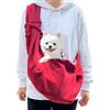 DEANKEJI Marsupio per Cani, Borse per Cani Max 6 kg, Morbido Trasportino Cane, Vino Rosso Borse Cane Taglia Piccola, per Passeggiate e Attività All'aperto