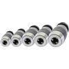 HXSMOZ 1 pz B10 B12 B16 B18 B22 Mandrino for trapano Mandrino conico for trapano Power JT6 Pinza for trapano automatica Autoserrante senza chiave(B16 (1-13mm))