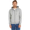 Tommy Jeans Felpa con Cappuccio e Zip Uomo TJM Regular Cerniera, Grigio (Light Grey Heather), XXL