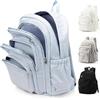pectodox Zaini Scuola Superiore Ragazzo, Zaino Scuola Media Ragazza Waterproof, Zaino Università Donna PC 14 Pollici Leggero，Zaini Capiente Multitasche Uomo(Blu)