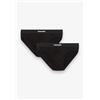 DSQUARED2 Slip Twin Pack Brief DCX200070 (IT, Testo, L, Regular, Regular, 001 - Nero)