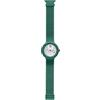 HIP HOP Orologio HWU0173 UOMO MULTIFUNZIONE quadrante CON LOGO BIANCO movimento MULTIFUNZIONE QUARZO e CINTURINO SILICONE VERDE