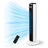 LEVOIT Ventilatore a Torre con Telecomando 92CM, Serie Classica| 92 cm, Ventola di Raffreddamento Silenziosa 28 dB, 3 Modalità, 5 Velocità, Oscillazione 90° Timer 12H, Display LED, 39W,Bianco Classico