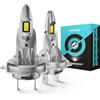 KOYOSO H7 LED 55W Lampadine: 12000LM Faro per Auto Lampade Sostituzione per Alogena 6500K Bianco