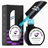 Gelike ec - Colla per unghie extra forte per unghie finte, 6 in 1, colore blu Summer, colla UV per unghie finte, nail art, adatta per salone o per fai da te a casa