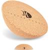 JUCKER HAWAII Semisfero in sughero, adatto per ogni Balance Board - sensazione di surf e allenamento completo - Ø 30 cm, altezza 10 cm - per bambini e adulti