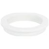 QUARKZMAN Occhielli in Gomma 100mm Foro di Perforazione, Passacavi Guarnizione 85mm ID Gommini Passacavo Scrivania Bianco Siliconica per Tappo Organizzare Filo Cablaggio Casa Auto