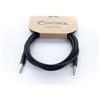 CORDIAL - Cavo Bilanciato Jack TRS 6,3 mm Maschio‑Maschio 1 m, Schermatura 95%, Acciaio e PVC, Connessione Stereo per Strumenti e Audio