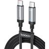 toocki Cavo USB-C a USB-C 100 W 2 m nylon intrecciato compatibile iPhone 16 15 Plus Pro Max MacBook Pro iPad Galaxy S24 Plus Ultra S23 S24
